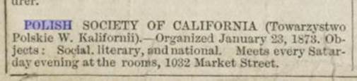 Polish Society of California 1878a